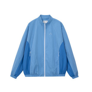 FPA | Mandarin Collar Color-blocked Thin Casual Jacket