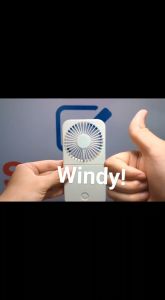 [SGCOOL] 2024 New🔥 Neck Fan Handheld Fan Desktop Mini Fan Phone Holder USB Type C Charge Long Battery Hour Strong Wind