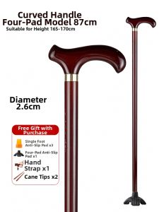 MOQILIN | Non-slip Aids Wooden Cane