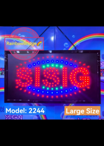 Rainbow Bridge SISIG LEDSIGN (Small-Large-NEW) SIZE: W48cm & W60cm BIG