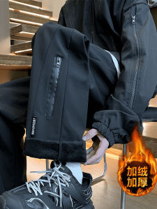 Quần Dài Nam Ống Đứng Chống Thấm Nước Mùa Đông Ấm Áp Thoải Mái Thường Ngày Quần Dài Nam Phong Cách Hàn Quốc Chống Đông