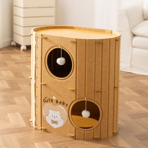 hipidog | Durable Non-Shedding All-Season Suitable Cat Scratching Post Combo