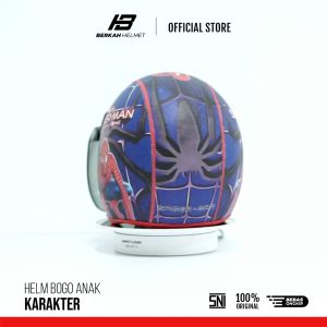 Helm Bogo Anak Kacamata SNI Kartun 2-7 Tahun Nyaman Untuk Anak