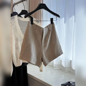 YUFUQING | High Waist Linen Short Casual Pants Womens Loose Fit Summer New Style Fashionable Slimming Versatile Casual Trousers