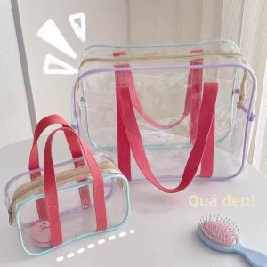 ZIYINGCHA | Dry Wet Separation Waterproof Beach Toiletry Bag