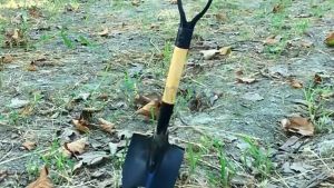 68cm Shovel For Gardening With Wooden Handle Tip Metal Beach Shovel Garden Shovel Manual Tool