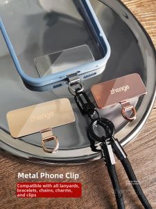ZHENGEGE | Stainless Steel Anti-loss Phone Clip