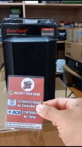 Speaker Aktif Baretone MAX 05 BX  Baretone Aktif 5 Inch Bluetooth