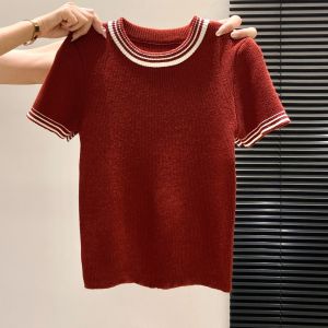LUOSHAO | Designed Short Sleeve Round Neck T-Shirt