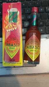 Sốt ớt cực cay Tabasco Habanero chai 60ml nhập khẩu Mỹ