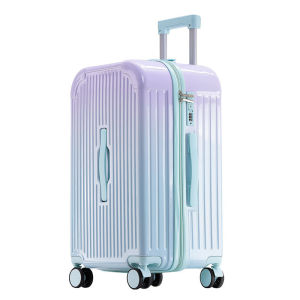 High Capacity Reinforced Zipper 360° Wheel Luggage