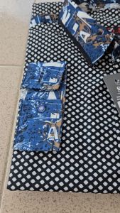 Kemeja Motif Jumbo L XL XXL Lengan Panjang