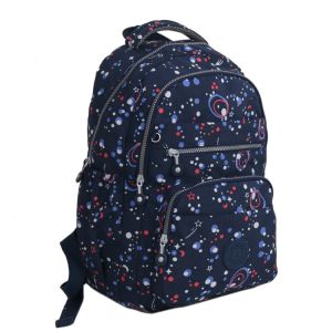 Backpack Schoolgirls Schoolbag Minimalist Multi-Layer Large Capacity Oxford Cloth Backpack Mens Lightweight Waterproof Nylon Backpack
