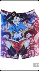 BOXER PRIA MOTIF PANTAI ANIME CELANA DALAM BOKSER LAKI LAKI COWOK DEWASA CELANA PENDEK PRIA
