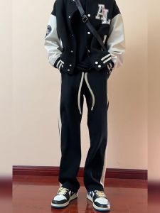 elana kulot pria celana kasual pria baggy pants straight celana pria keren olahraga celana longgar pria