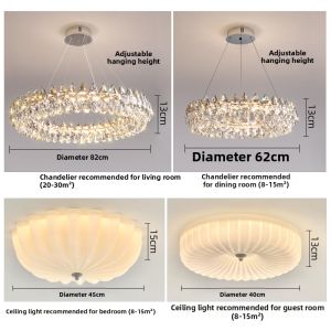 JIASHIDA | Modern Luxe Crystal Chandelier