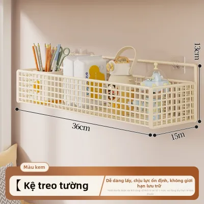 evesigar | Kệ Treo Tường Không Cần Khoan Dành Cho Ký Túc Xá Gần Giường Lưu Trữ Đồ Ăn Vặt
