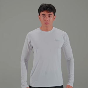 Terrel Sportswear Swift Long Sleeve White Man