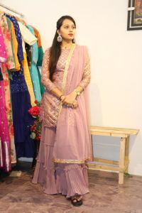 Beautiful Work Sharara Suit (Pre-order : 2/3 Delivery) SF050723