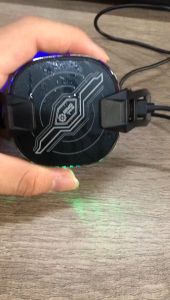 Mobile phone radiator mobile phone game fast cooling fan semiconductor radiator portable mobile phone cooling fan live broadcast universal