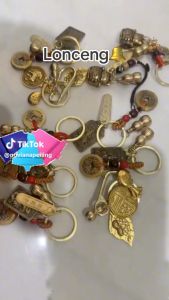 [SPRINTT] GK007 Gantungan Kunci Kuningan Lonceng Feng Shui Gantungan Kunci Cina gantungan kunci mobil Xin Jing Brass keychain