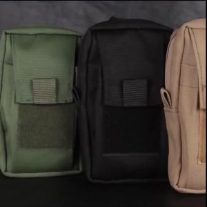 Molle Phone Pouch Tactical Bag Backpack Strap Attachment Outdoor Tool Storage Bag Travel Wallet Waterproof Climbing Hiking Accessories Small Pouch