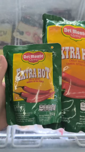 Delmonte Extra Hot Sauce Standing Pouch 1kg 500gr dan 200gr