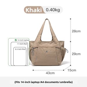 Fouvor | Large Capacity Waterproof Nylon Tote Bag