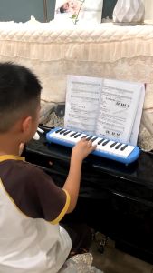 Kèn Melodica 32 Phím Dùng Cho Học Sinh Âm Thanh Chất Lượng Tốt - Tặng Kèm Đầy Đủ Phụ Kiện