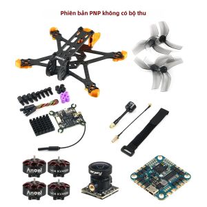 Bộ Kit Máy Bay Không Người Lái FPV Angel25 Freestyle Khung Carbon 2.5 Inch Với Bộ Điều Khiển Bay F411 ESC 4IN1 20A Động Cơ 1404 4600KV Camera CMOS 800TVL Dành Cho Máy Bay RC