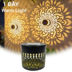 Đèn Tường Năng Lượng Mặt Trời Datura Lantern Trang Trí Sân Vườn Lối Đi Ngoài Trời Chiếu Sáng Hiện Đại Tích Hợp Sẵn Chất Liệu ABS Đạt Chuẩn IP65