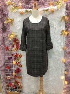 Váy Đầm Suông 2hand  Nhật hiệu as known as- Size M (#Đ138)