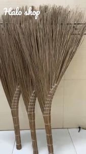 Chổi chà đen quét sân vườn quét ban công tàu dừa LOẠI LỚN