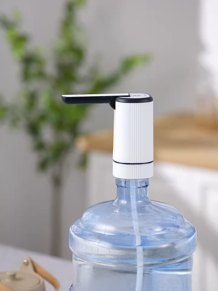 แบบชาร์จแบตได้เครื่องกดน้ำอัตโนมัติ Automatic Water Dispenser ที่ปั๊มน้ำดื่ ที่ปั๊มน้ำมือถือ ที่ปั๊มน้ำดื่ม ขวดน้ำ ถังน้