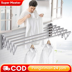 Sampayan Stainless Clothes Rack Drying Rack Foldable Sampayan Indoor Outdoor Rack Heavy Laundry Rack