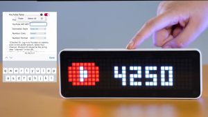 ULANZI TC001 Smart Pixel Clock LED Display - Mobile Phone Photography Accessory