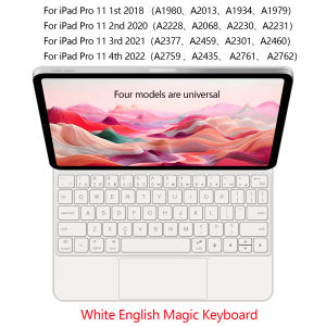 Magic Keyboard For iPad Pro 11 Inch 4th 3rd 2nd 1st Generation 2022 2021 2020 2018 Case Smart Keyboard Cover TouchPad Backlight