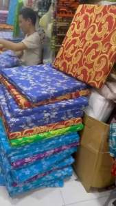 Nệm ngồi bệt kiểu Nhật vải gấm thun nhiều màu sắc 30cmx30cm/40cmx40cm/50cmx50cm dày 4 phân thương hiệu chính hãng ghế lót