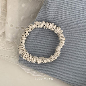 Silk Polka Dot Hair Ties Womens Fashionable Comfortable Ribbon Headwear Vintage Dotted Hair Bands Original Design Satin