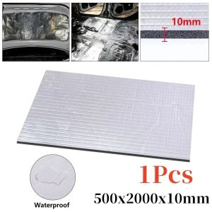 Thick Aluminum Fiber Muffler Cotton Car Auto Fender Heat Sound Deadener Insulation Mat Sound Proofing Mat Pad 20X500cm for Car