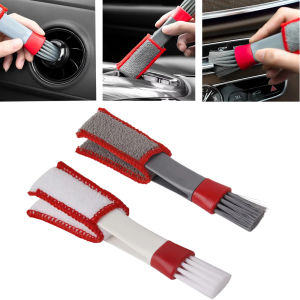 1/2pcs Car air conditioning vent cleaning tool multi-purpose dust brush car interior accessories multi-purpose cleaning brush