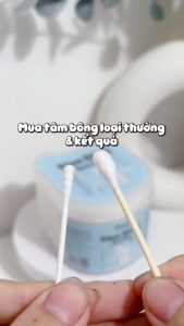 Tăm bông 600pcs cho bé 2 đầu tiện lợi .