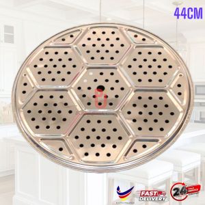 Pelapik Pengukus Tahan Karat/ Dulang Kukusan/ Stainless Steel Steamer Plate/ Steaming Tray