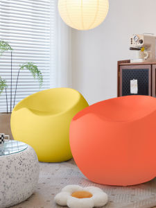 Scandinavian Trending Creative Apple Stool Home Doorway Shoes Changing Low Stool Outdoor Balcony Egg Shell Plastic Stool Small Stool