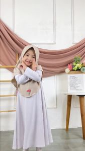 Jilbab Anak Sakinah  isi 4 Pcs I Hijab Sport 3-10 Tahun l Paket Hemat Hijab Anak  Jersey Premium By Shamira