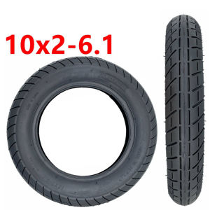 Tyre Inflated Tyre Parts & Accessorie 450g Black Inflated Replacement Rubber Scooter Thickened Tire 10x2-6.1 1PCS