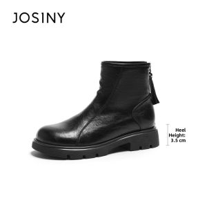 Josiny | Winter Soft-thick Ankle Martin Boots Fleece Lined