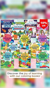 WKETS CHILDRENS FIRST COLORING BOOKS