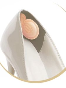 Heels soft foam pads butterfly shape shoe cushion insert heel pads self adhesive foot protection soft sponge loose shoe