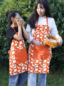 ผ้ากันเปื้อนเด็กเดิมเฟรช เบบี้ คอลลิกาปี ภาพวาดเซรามิคงานฝีมือชุดคลุมศิลปินพ่อแม่เด็กห้องครัว ผ้าฝ้าย